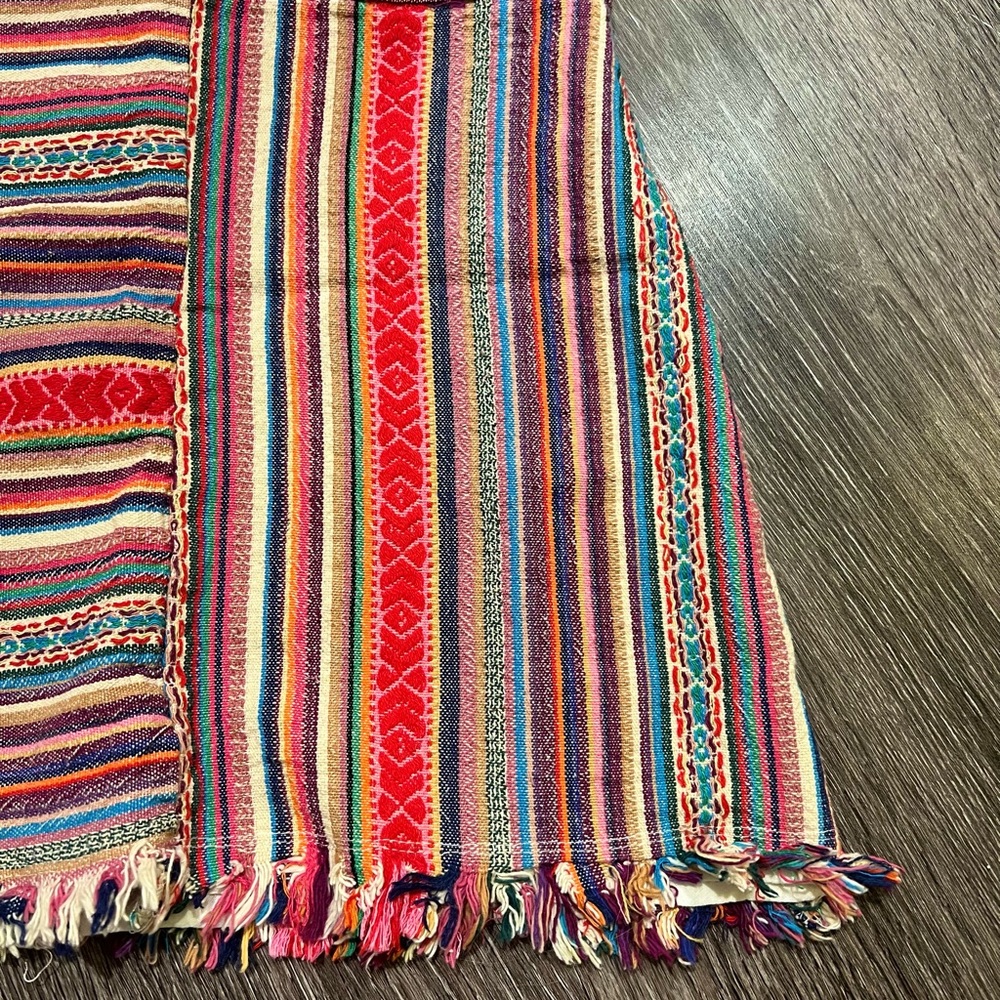 Colorful High Waisted Boho Skirt - image 6